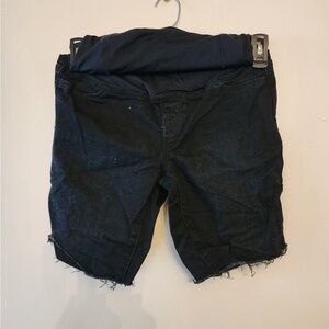 isabel maternity shorts black size 2